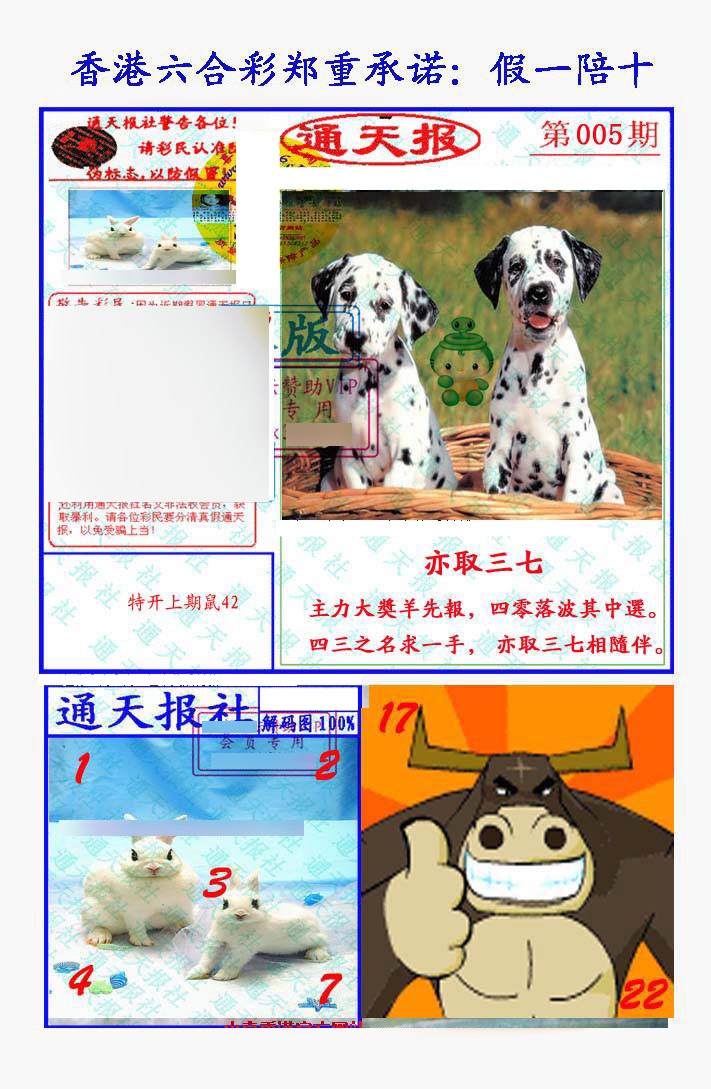 005期假一陪十通天报[图]