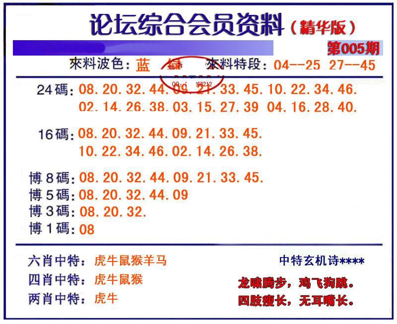 005期综合会员资料[图]
