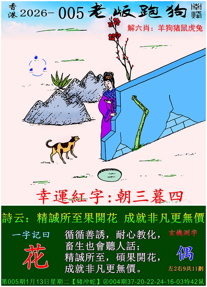 005期老版跑狗[图]